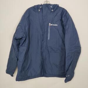 Columbia Hikebound II Insulated Jacket Omni-Tech Omni-Heat Hooded XL
